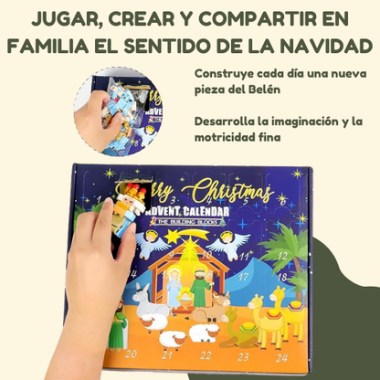 Calendario de Adviento para Construir el Belén