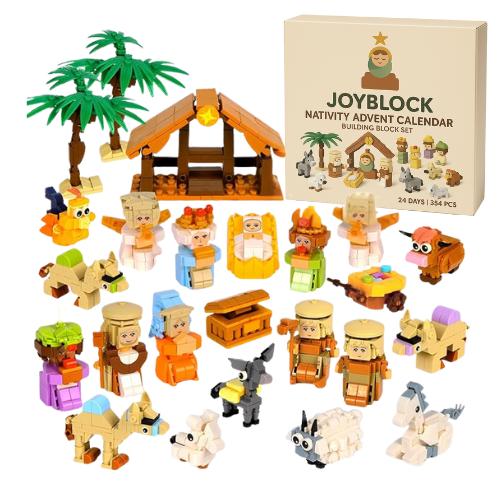 Calendario de Adviento para Construir el Belén