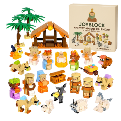 Calendario de Adviento para Construir el Belén